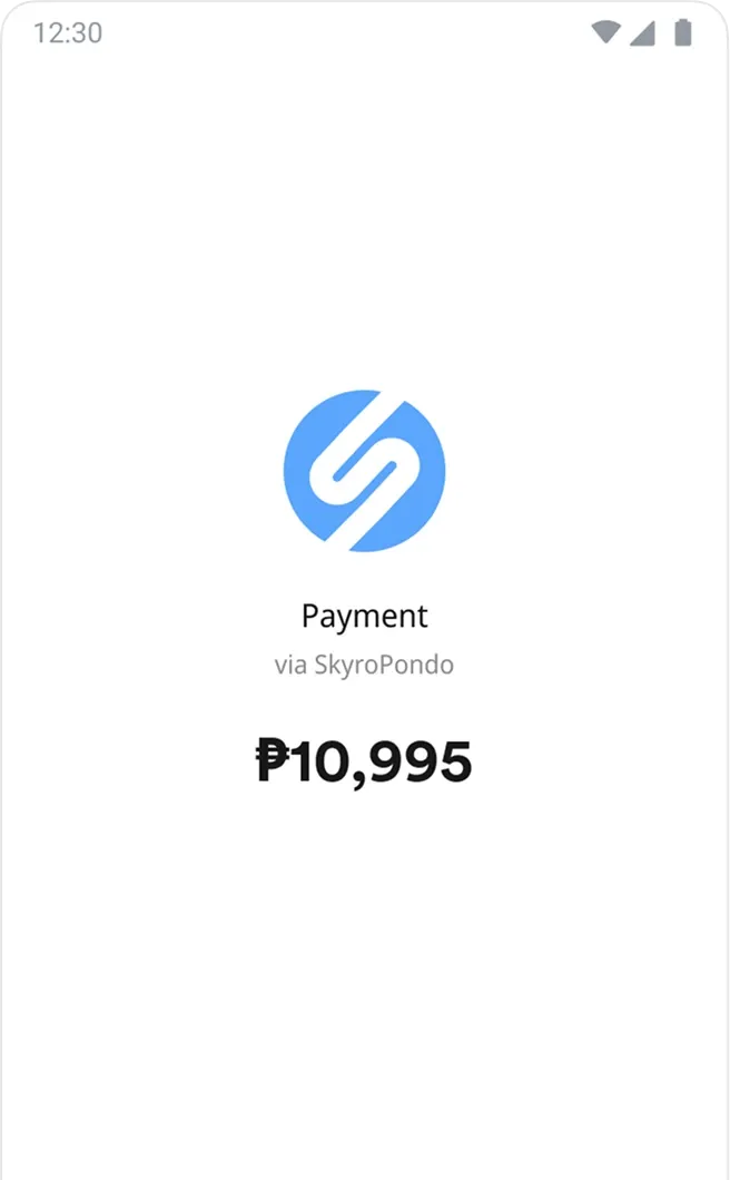 Payment complete