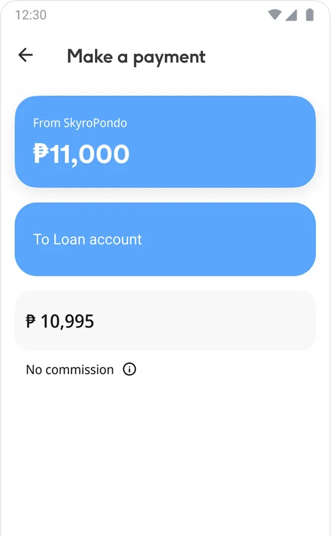 Confirm payment