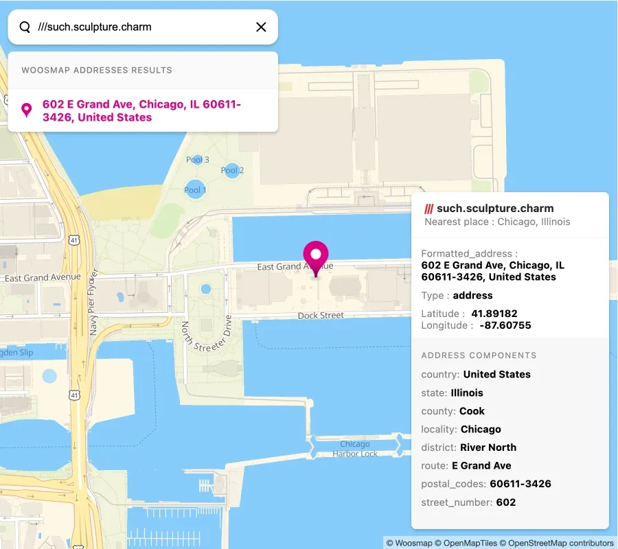 Combine what3words with advanced address retrieval with Woosmap Localities and w3w API