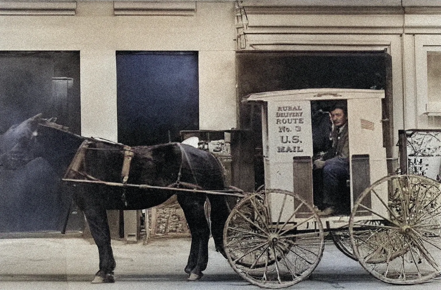 Mailman Delivering Mails