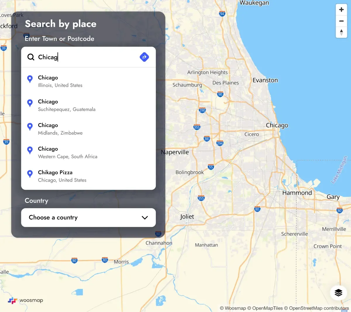 Address autocomplete