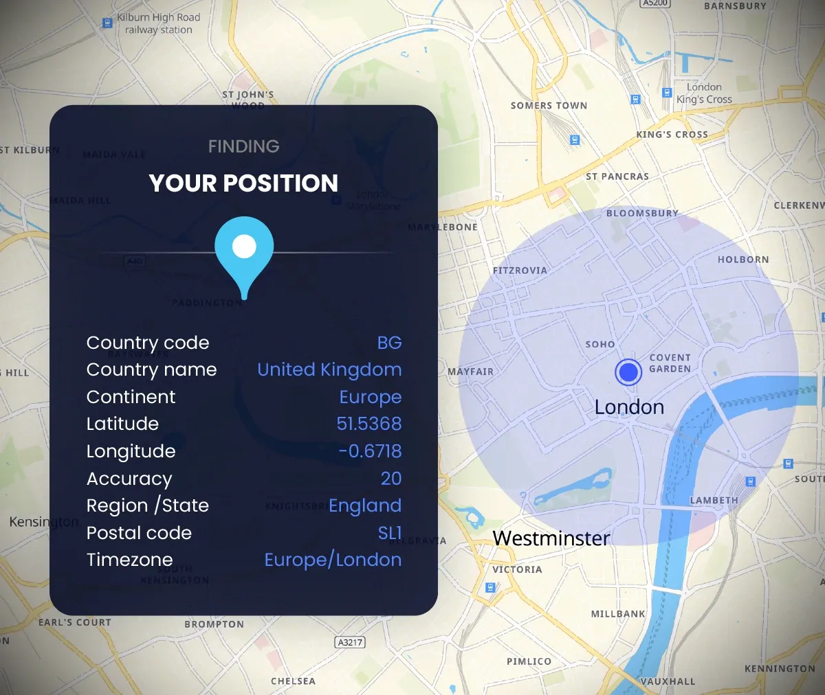 Locate your visitors with Woosmap Geolocation API