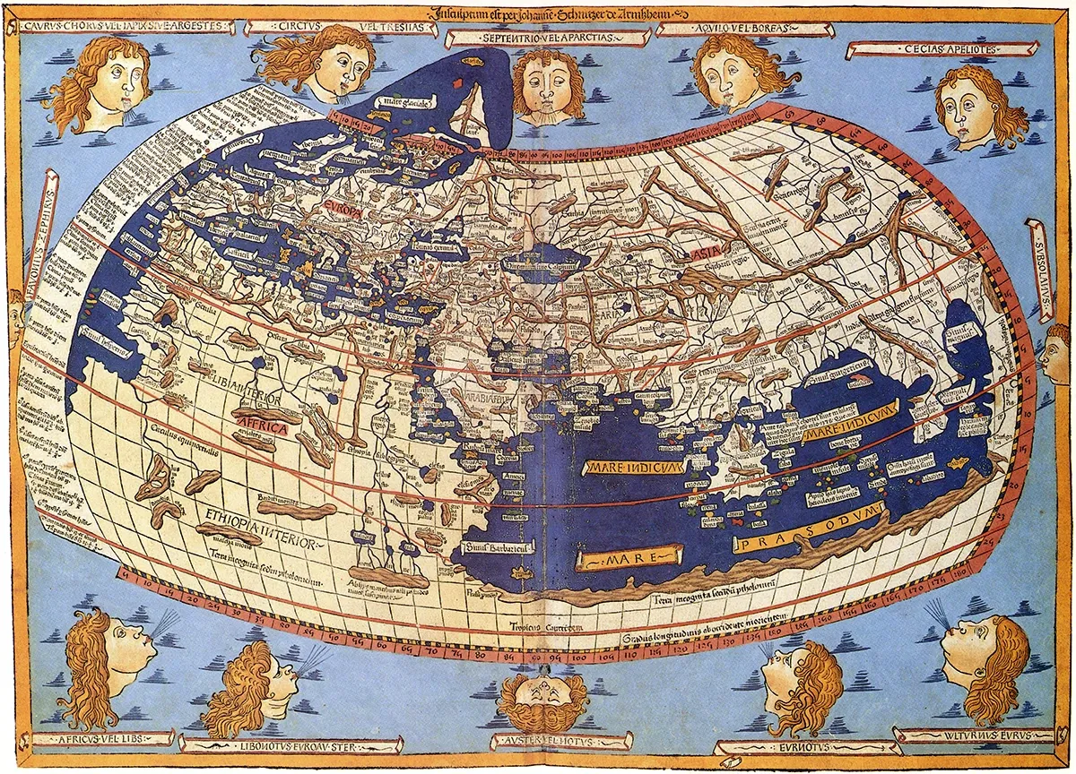 Claudius Ptolemy The World Map