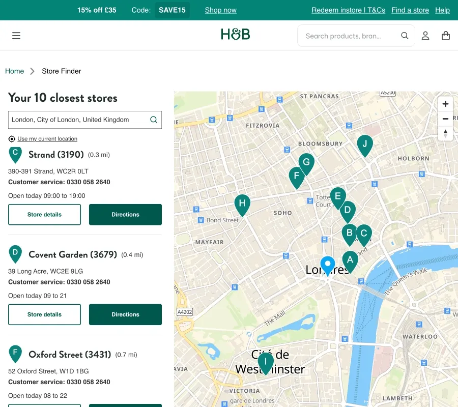 Build best in class Store Locator with the Woosmap Stores API