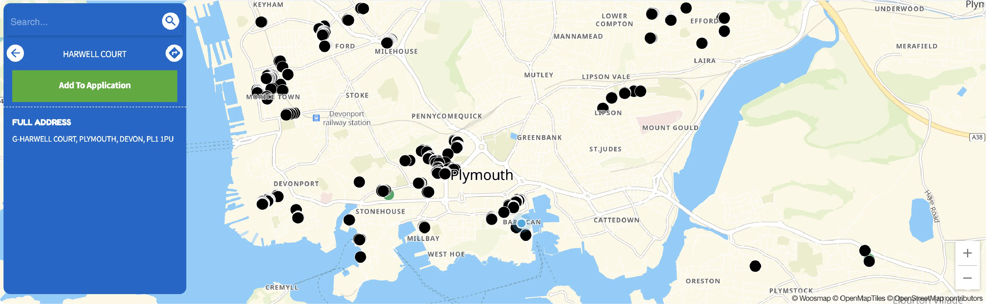 plymouth community map