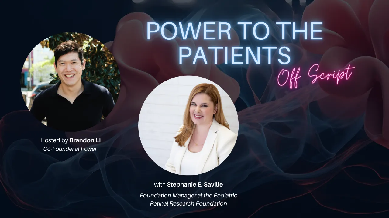 Power to the Patients Off Script with Stephanie Saville Episode Artwork