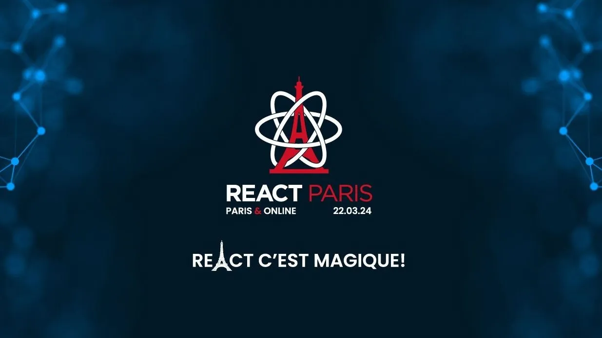 React Paris Banner