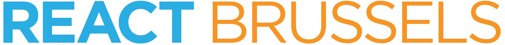 React Brussels horizontal logo