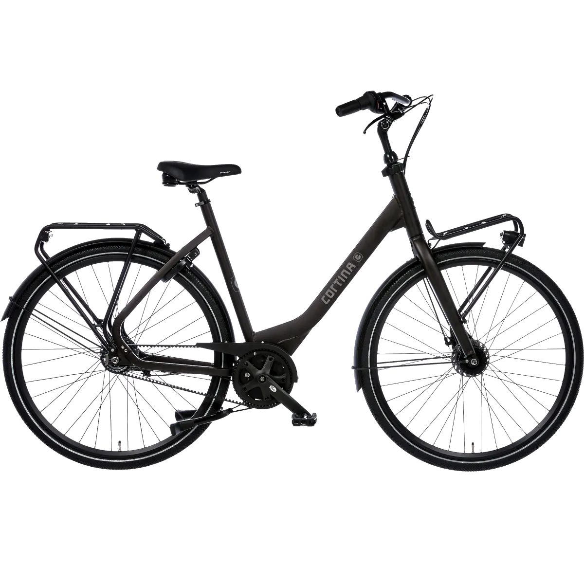 zijaanzicht cortina common jet black matt
