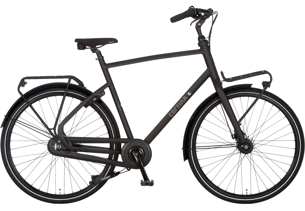 zijaanzicht cortina common jet black matt