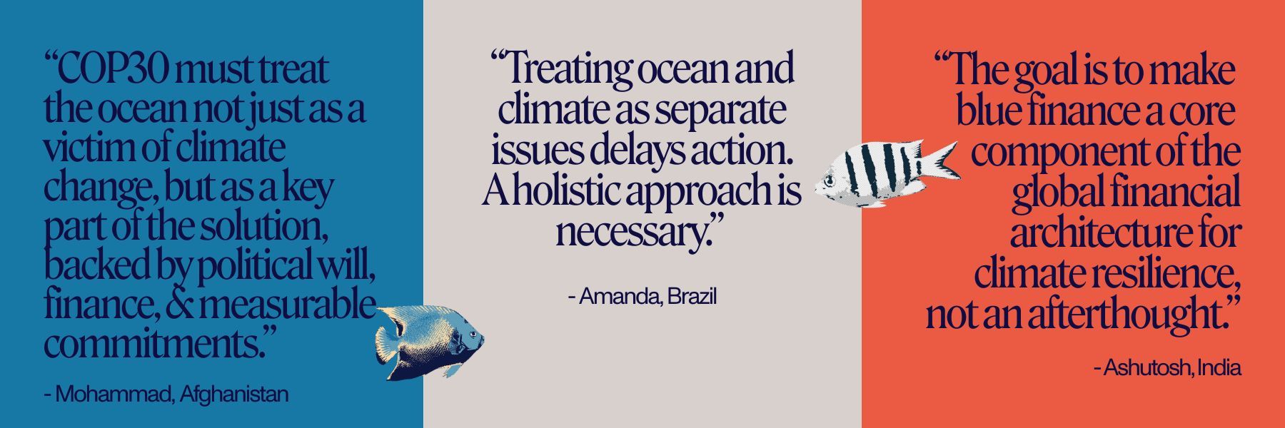 Reflections from our COP30 Youth Ocean-Climate Questionnaire