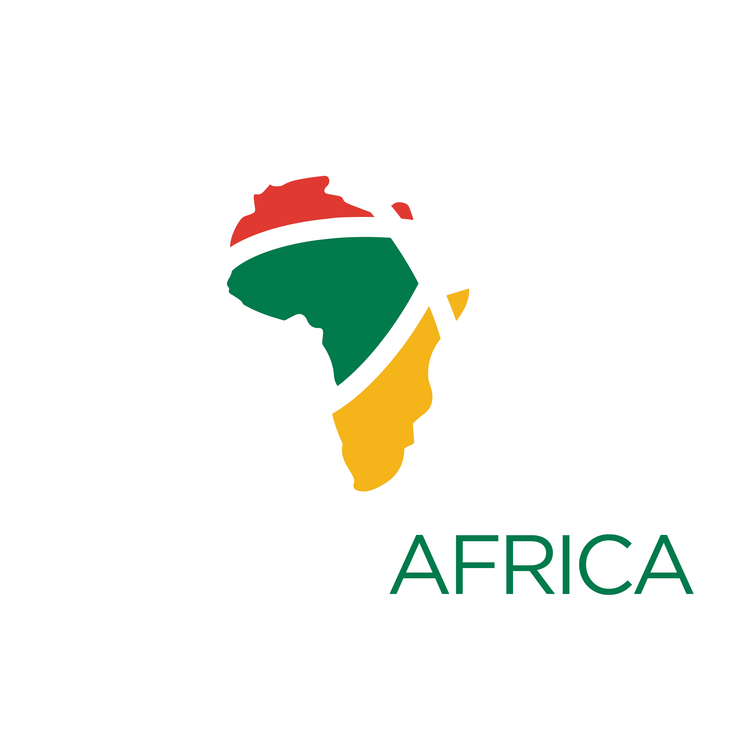 React Africa white lines logo